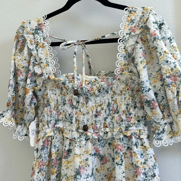 Altar’d State floral embroidered dress S - Picture 4 of 10
